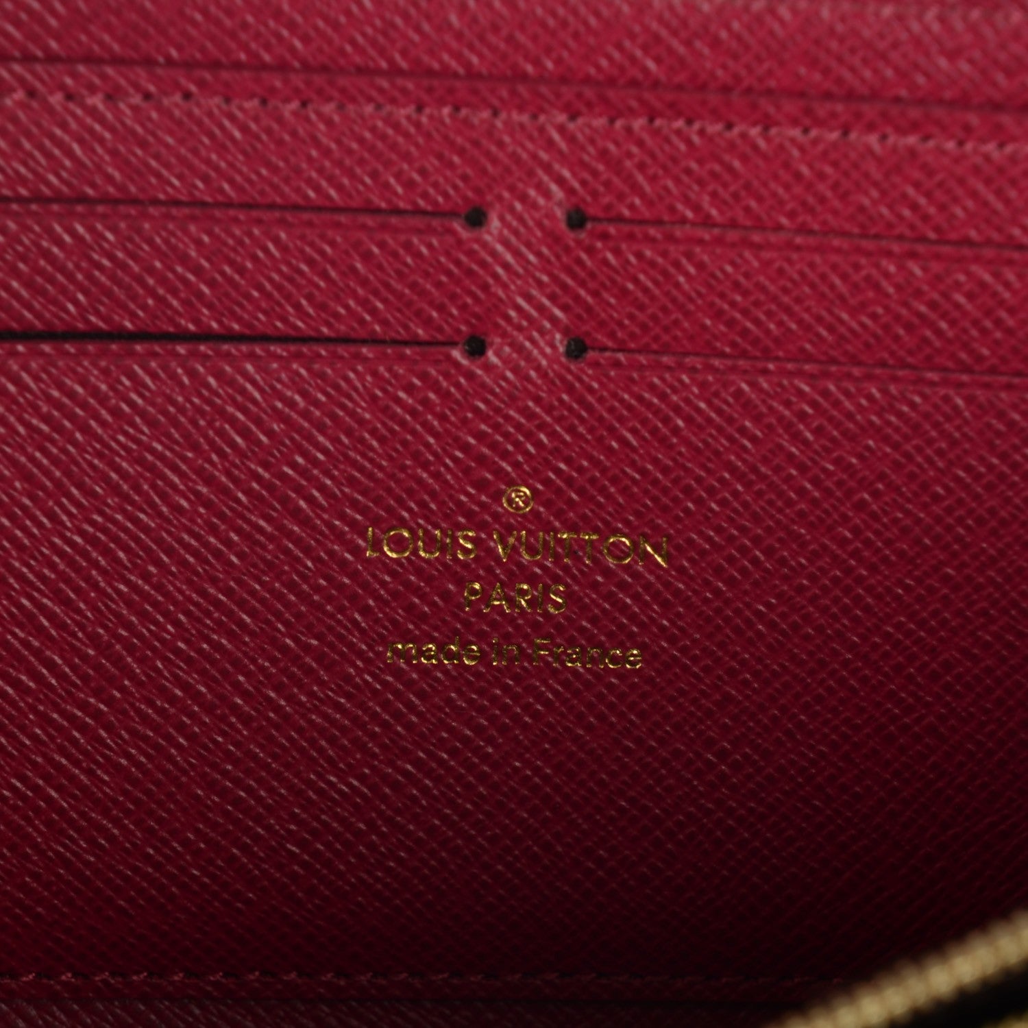 Louis Vuitton Monogram Clemence Wallet Fuchsia 5 of 7