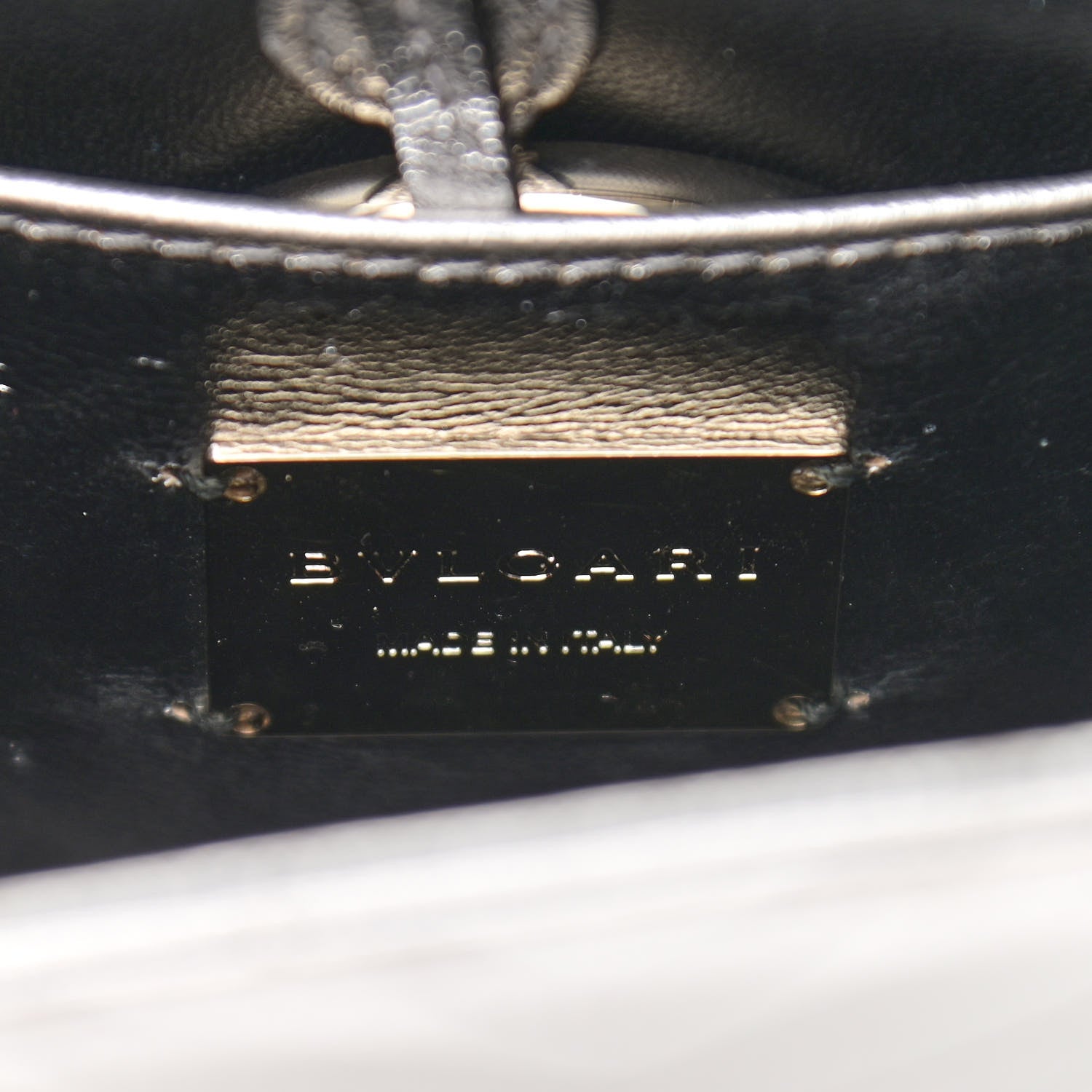 Bulgari Metallic Calfskin Quilted Serpenti Forever Shoulder Bag Silver 6 of 11
