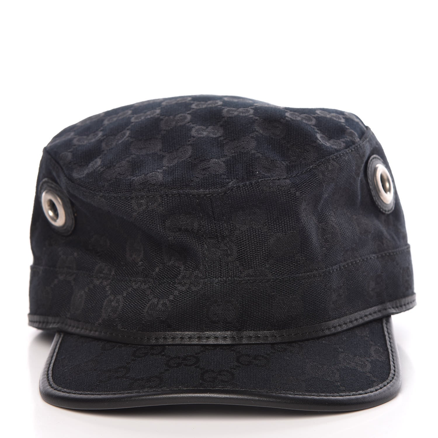 Gucci Monogram Cap Hat XL Black 3 of 8