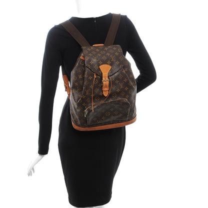 Louis Vuitton Monogram Montsouris GM Backpack 2 of 10