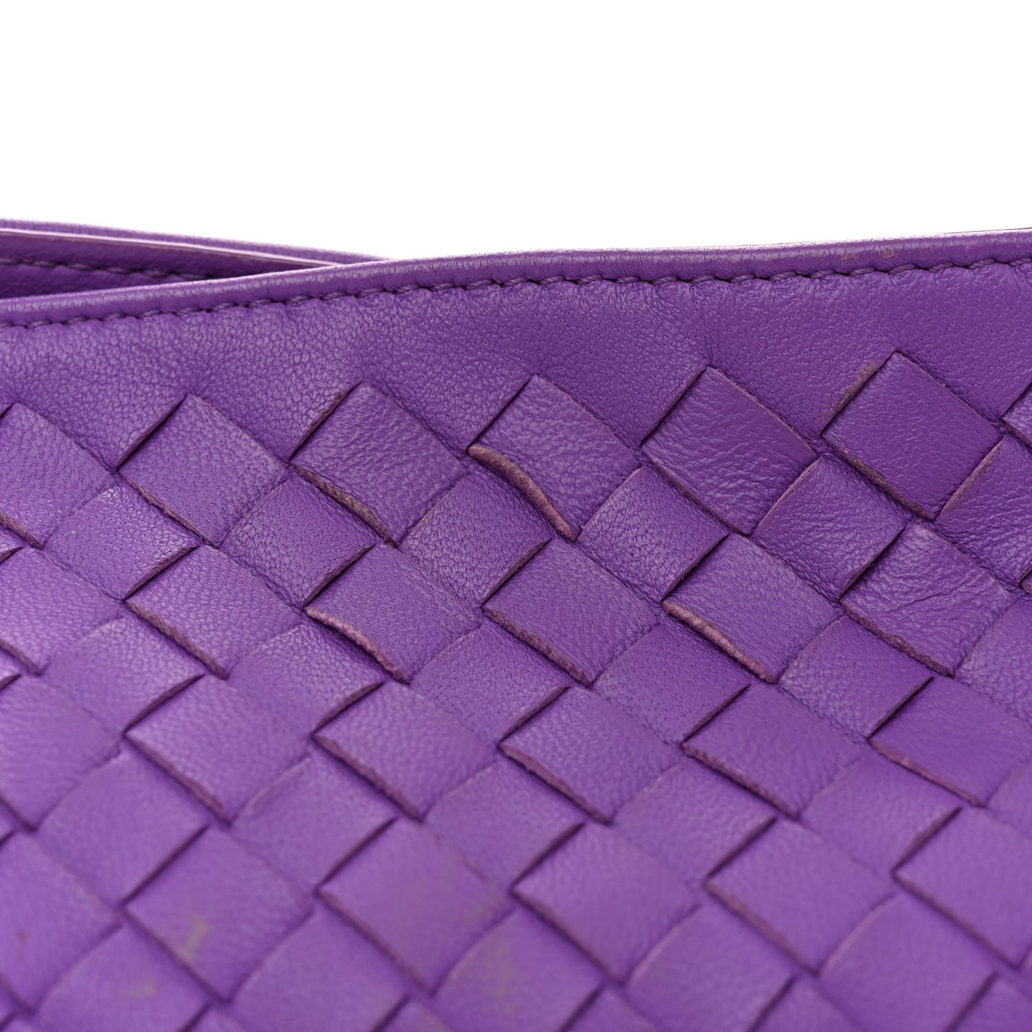 Nappa Intrecciato Shoulder Bag Byzantine