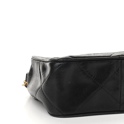 Chanel Lambskin Quilted CC Tassel Camera Case Black 8 of 11
