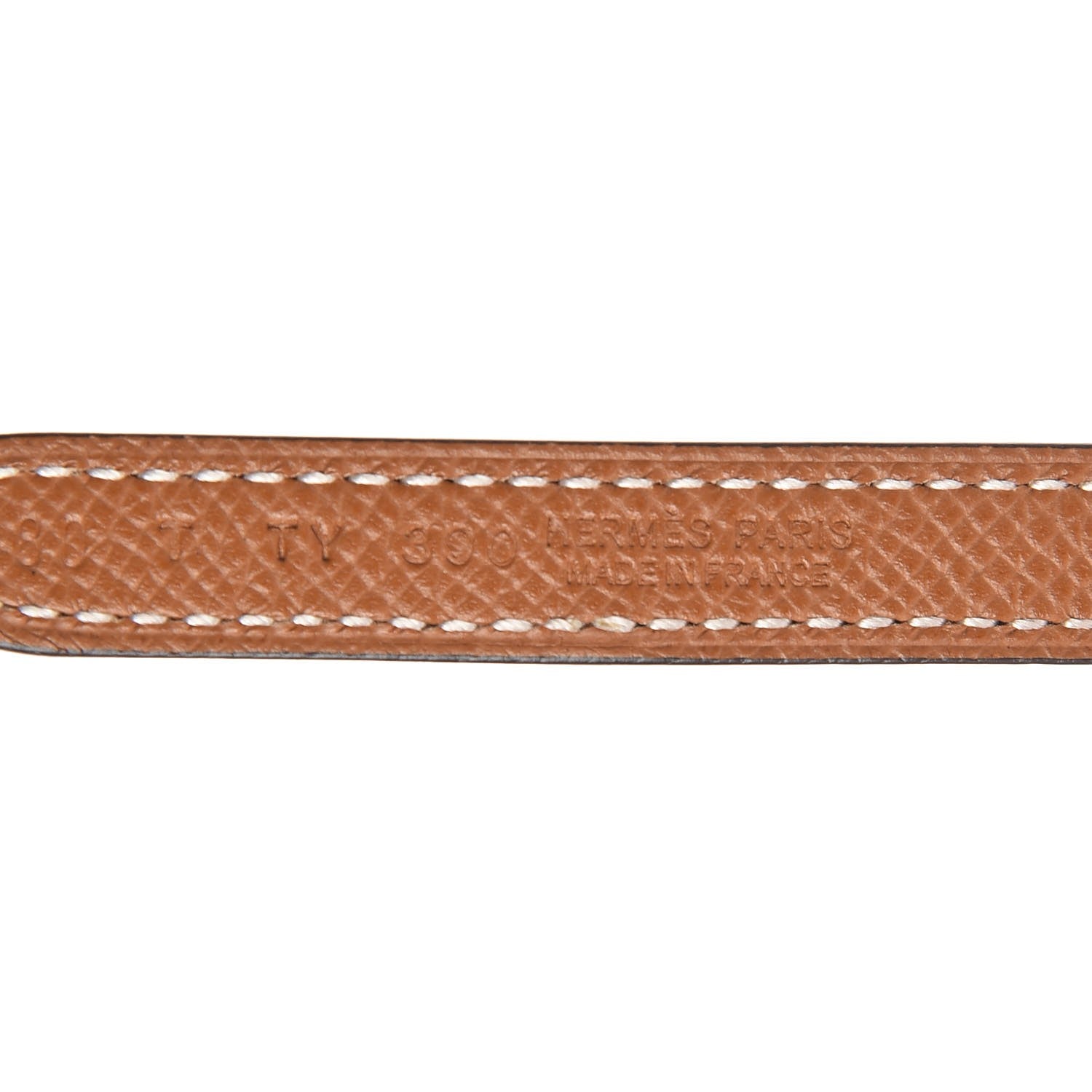 Hermes Swift Epsom 13mm Focus Belt 80 Black Gold 4 of 7