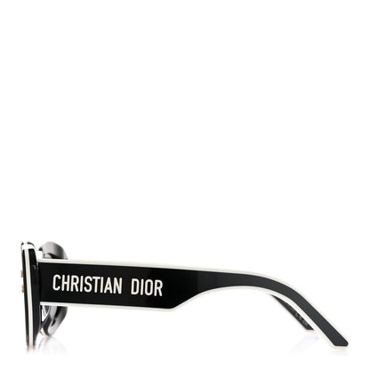 Christian Dior Acetate DiorPacific B1U Butterfly Sunglasses Black 3 of 8