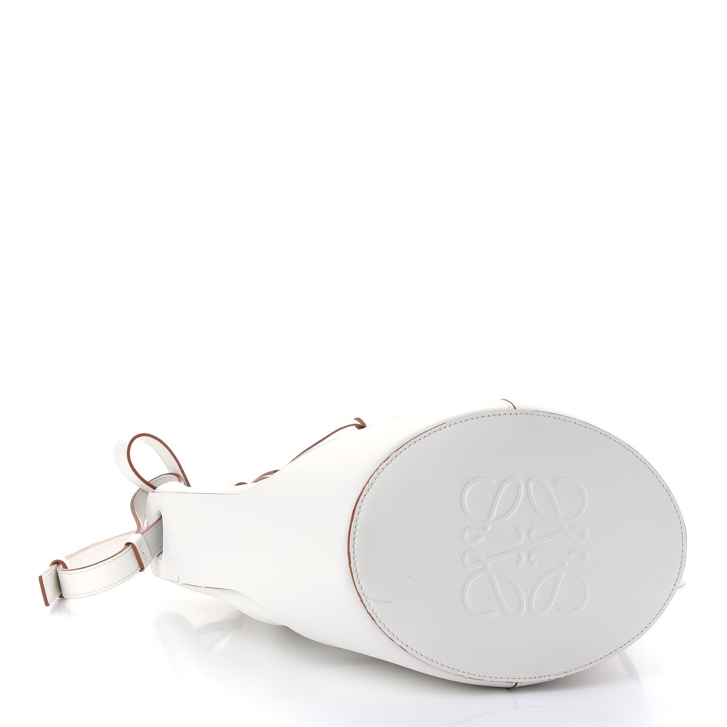 Loewe Calfskin Small Balloon Bucket Bag Soft White 4 of 10