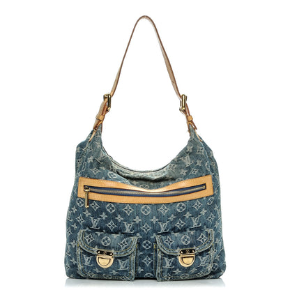 Louis Vuitton Denim Baggy GM Blue 1 of 6