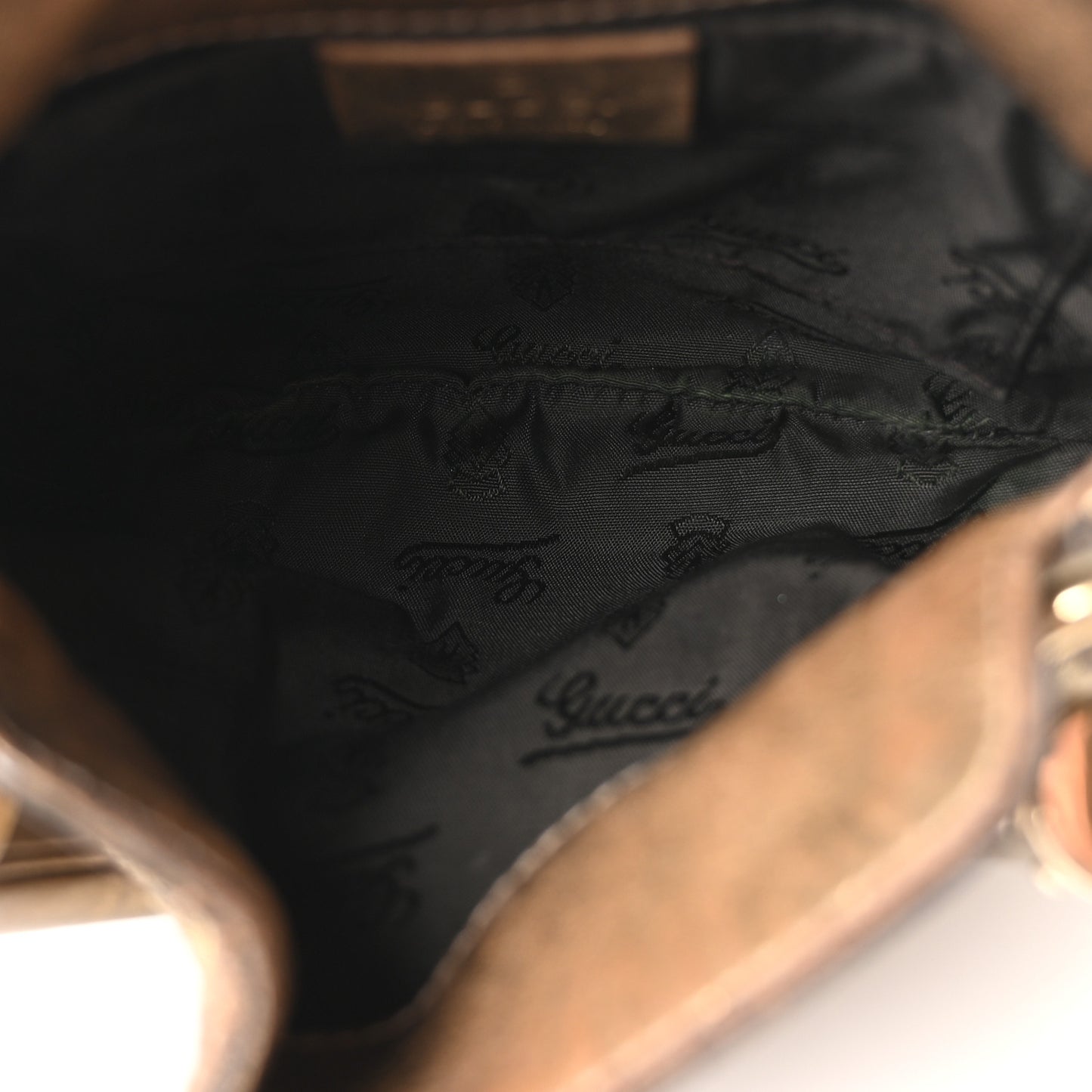 Monogram Mini Indy Top Handle Bag Metallic Gold