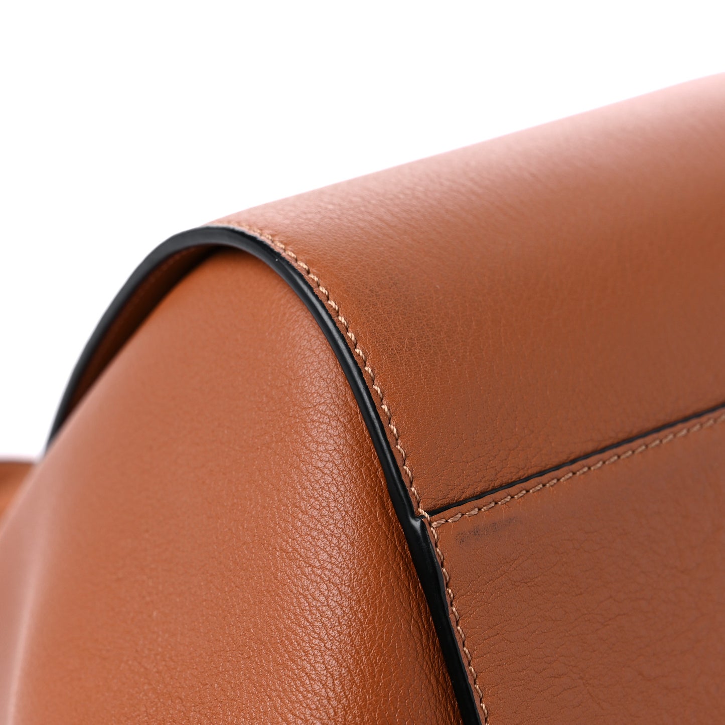 Calfskin Small Hammock Shoulder Bag Tan