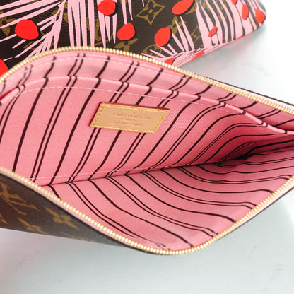 Louis Vuitton Monogram Jungle Dots Neo Neverfull MM Sugar Pink Poppy 9 of 9