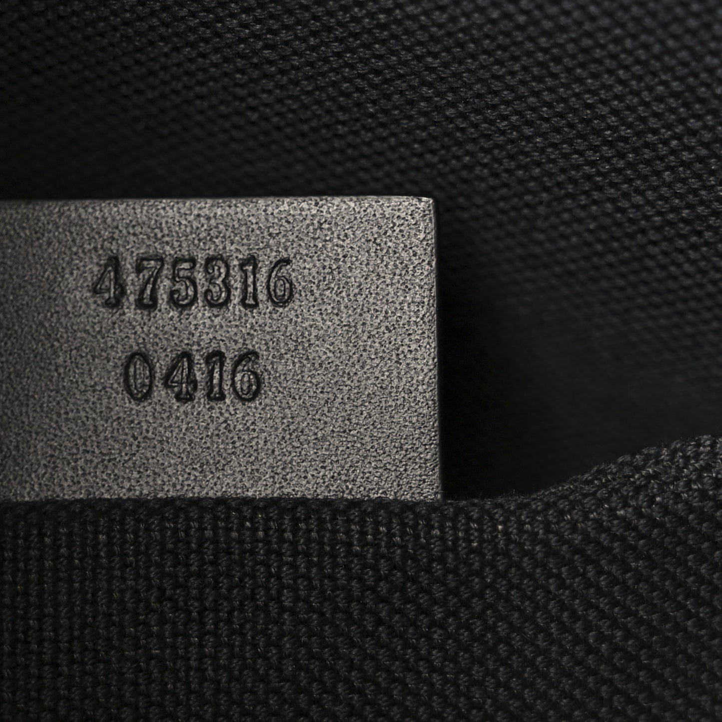 GG Supreme Monogram Selleria Calfskin Web New Web Cosmetic Case Black