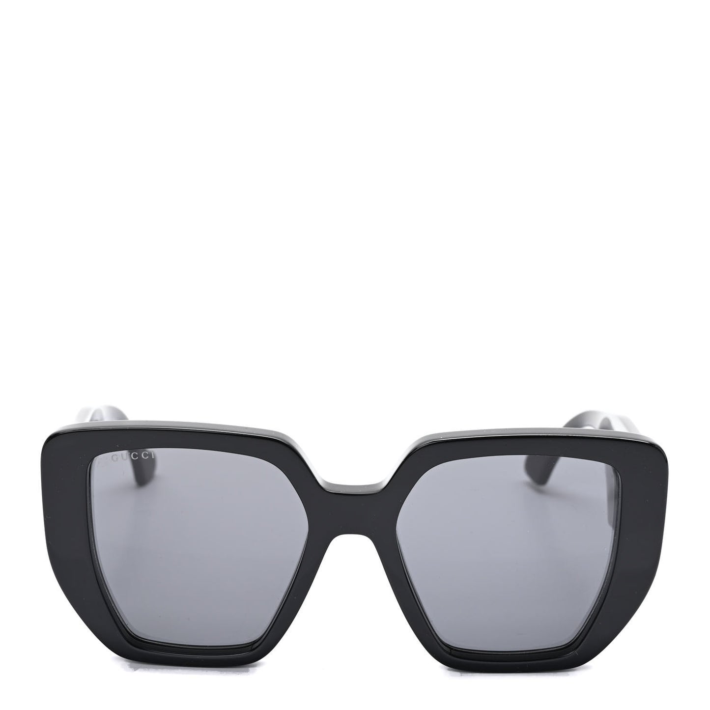 Acetate Square Frame Sunglasses GG0956S Black