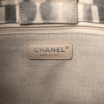 Chanel Canvas Large Iliad Shopping Tote Beige 5 of 15