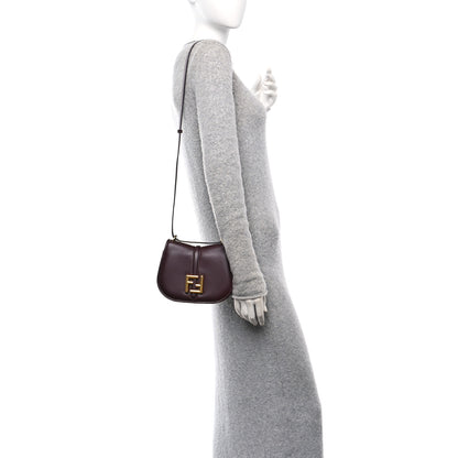 Fendi Vitello Brenta Cher Small Fendi C'mon Bordeaux 2 of 10