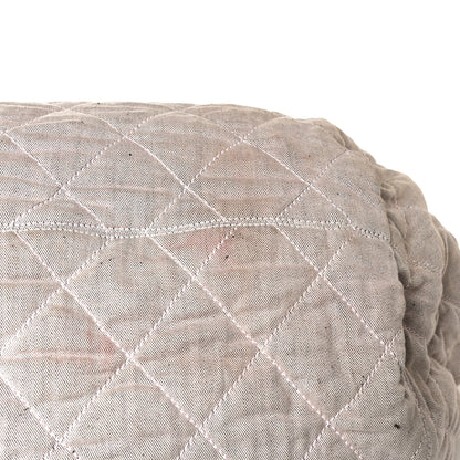 Chanel Denim Quilted Stretch Spirit Large Cabas Tote Light Pink 15 of 18