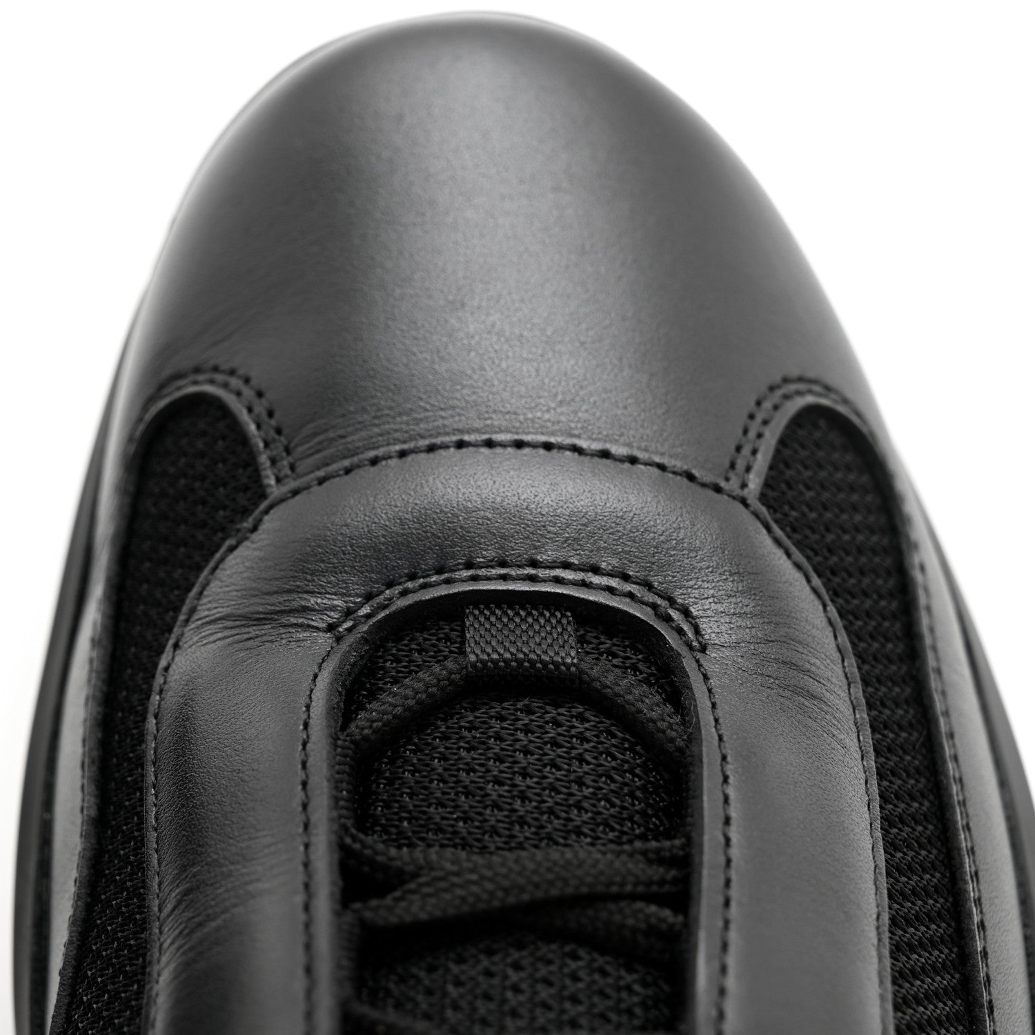 Prada Calfskin Mesh Neoprene America’s Cup Sneakers 9 Black 11 of 13