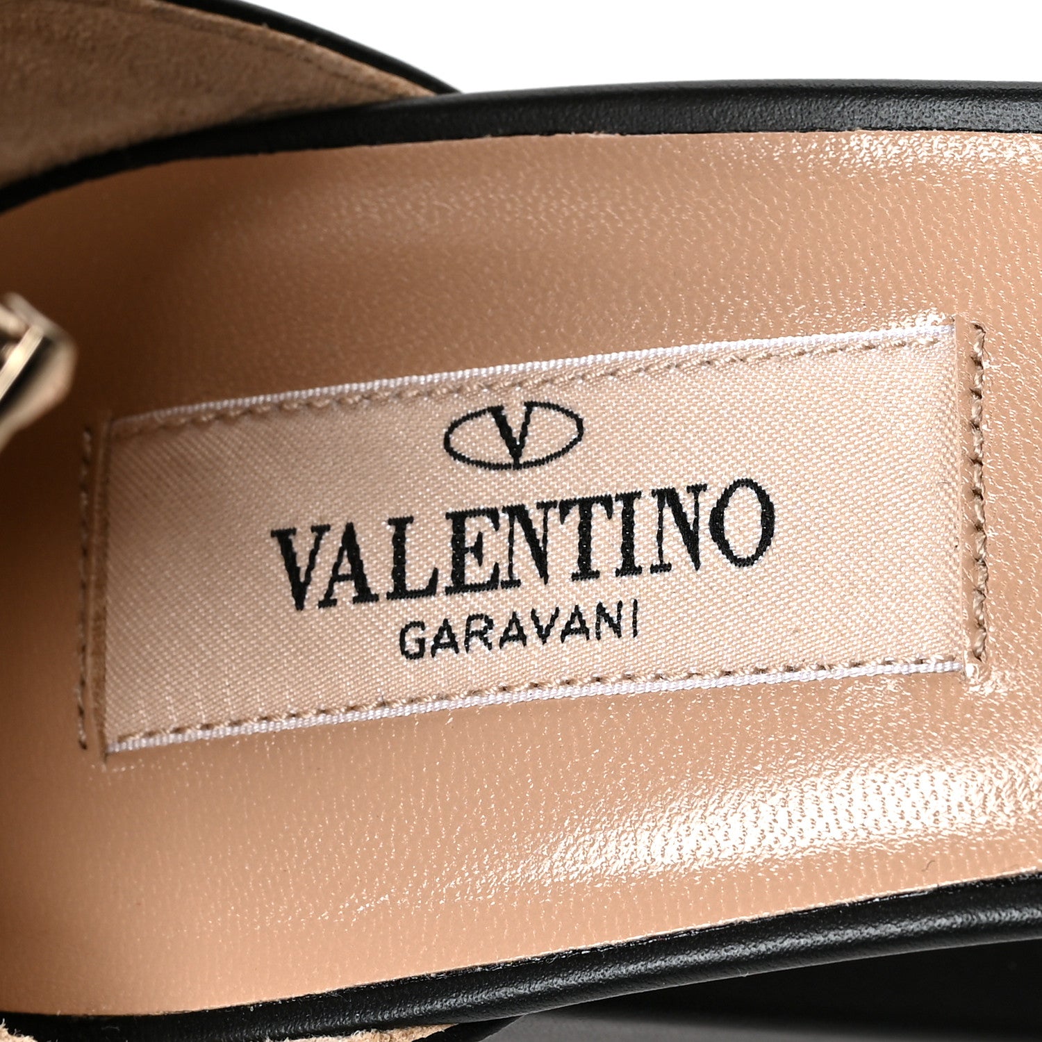 Valentino Garavani Calfskin Rockstud 10/110mm Caged Sandals 36 Black 7 of 7