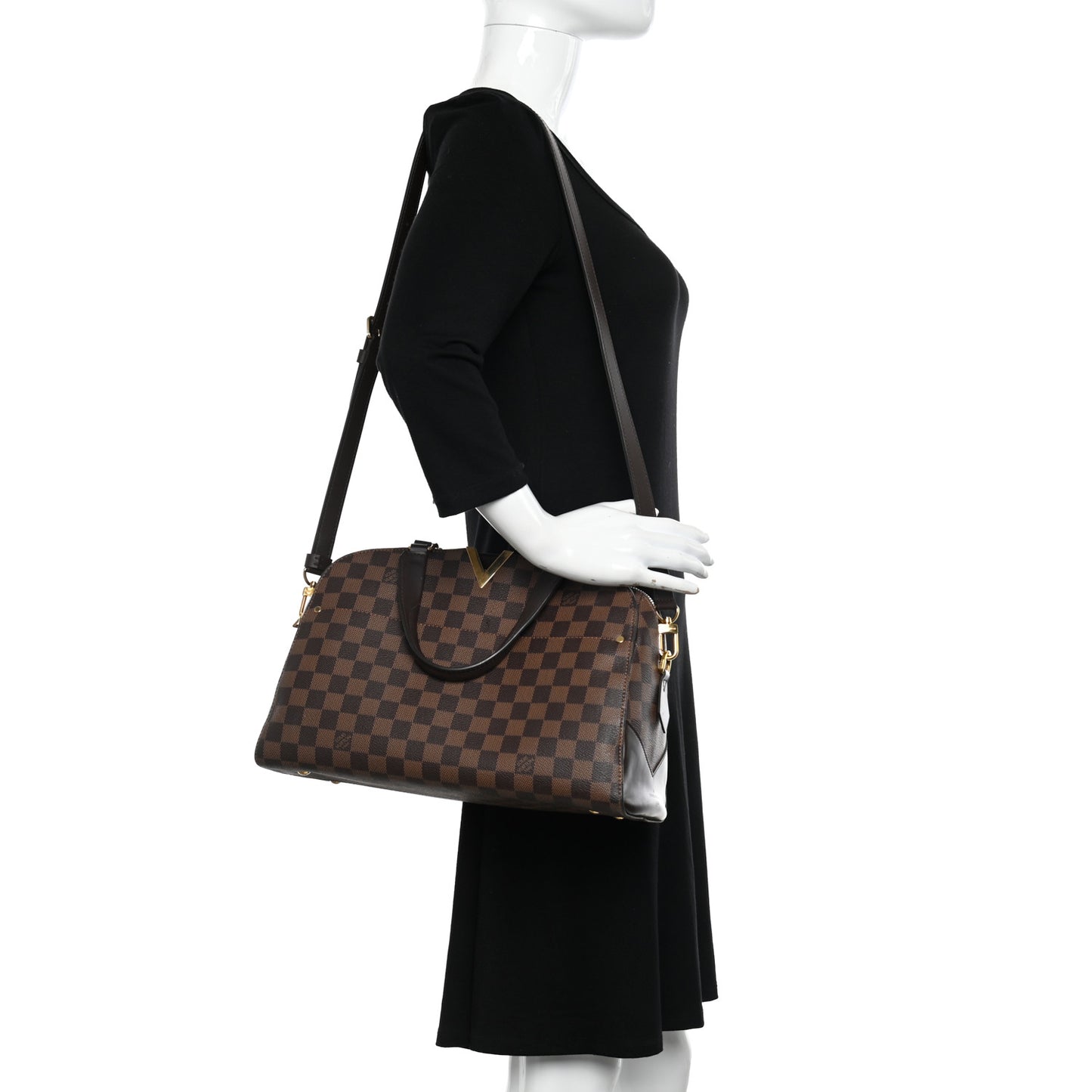 Damier Ebene Kensington Bowling Bag