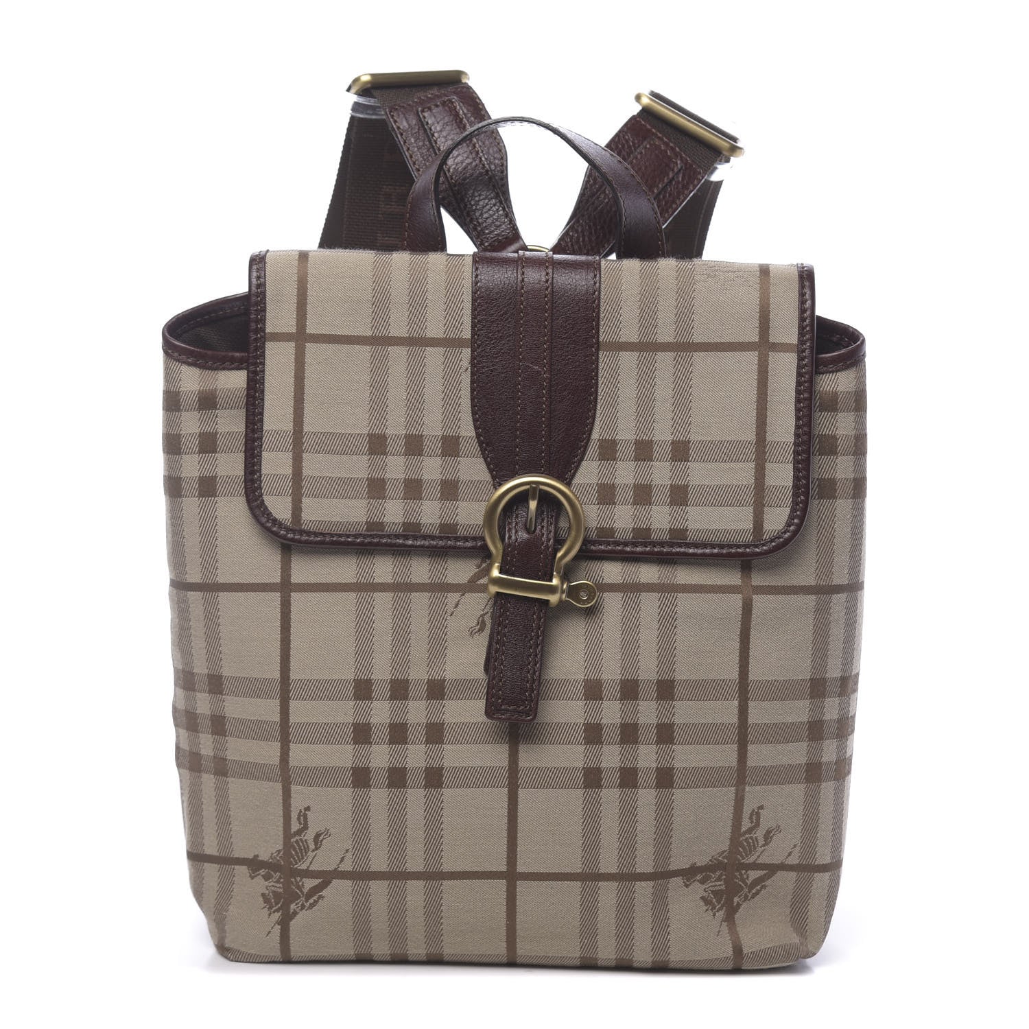 Burberry Haymarket Check Backpack 1 of 9