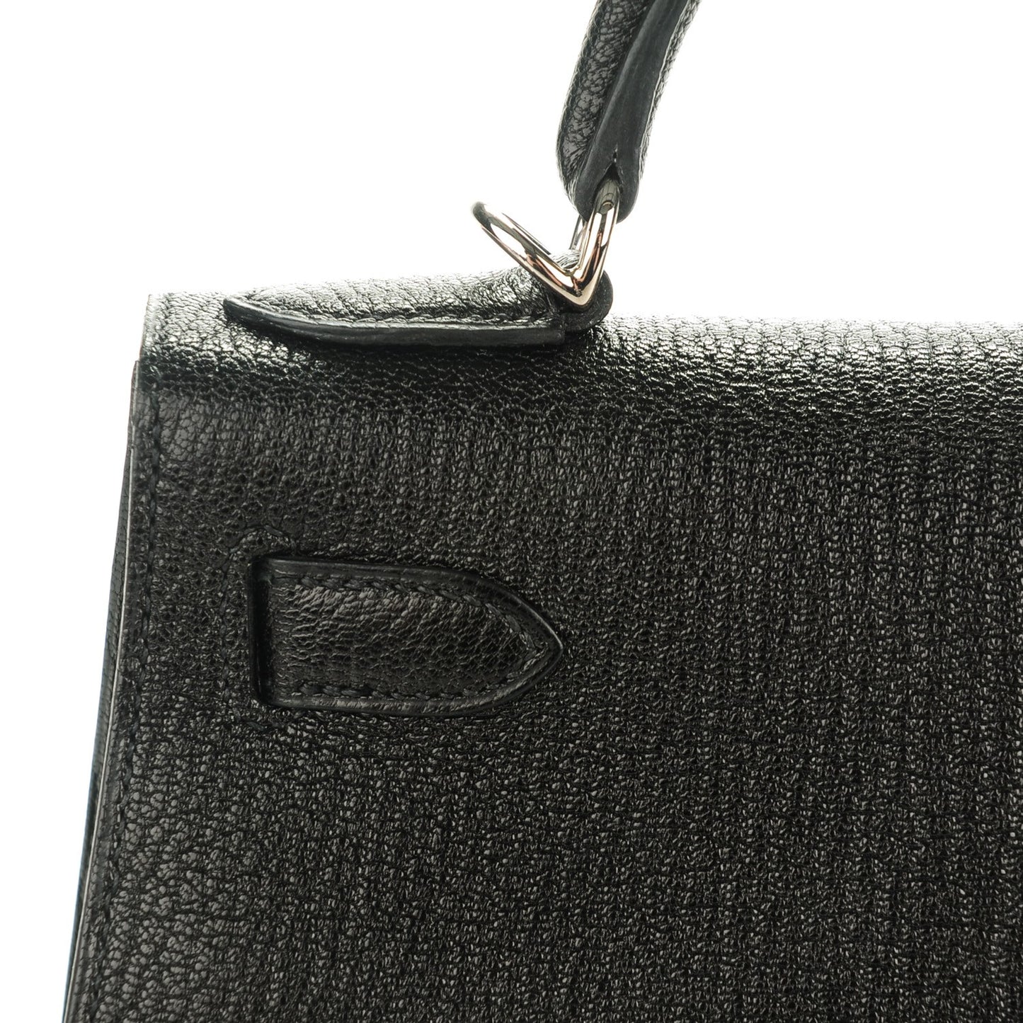 Chevre de Coromandel Kelly Sellier 28 Black