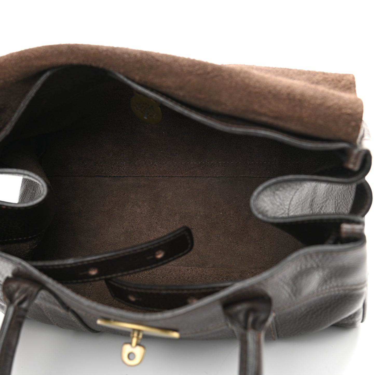 Classic Grain Calfskin Bayswater Chocolate