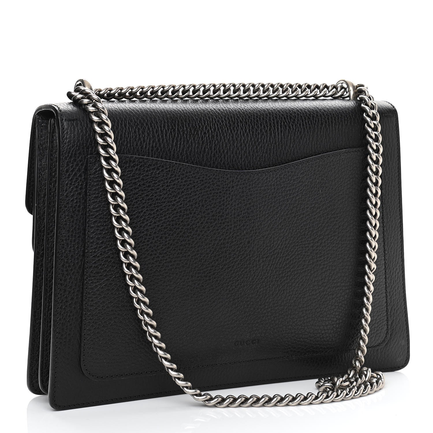 Gucci Dollar Calfskin Crystal Medium Dionysus Shoulder Bag Black Black Diamond 4 of 11