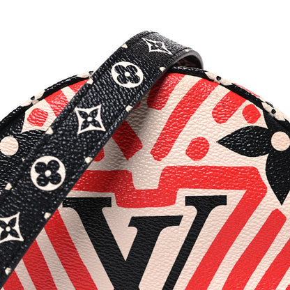 Louis Vuitton Monogram Giant Crafty Boite Chapeau Souple PM Creme Rouge Black 8 of 10
