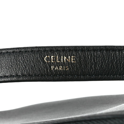 Celine Smooth Calfskin Mini Ava Shoulder Bag Black 7 of 12