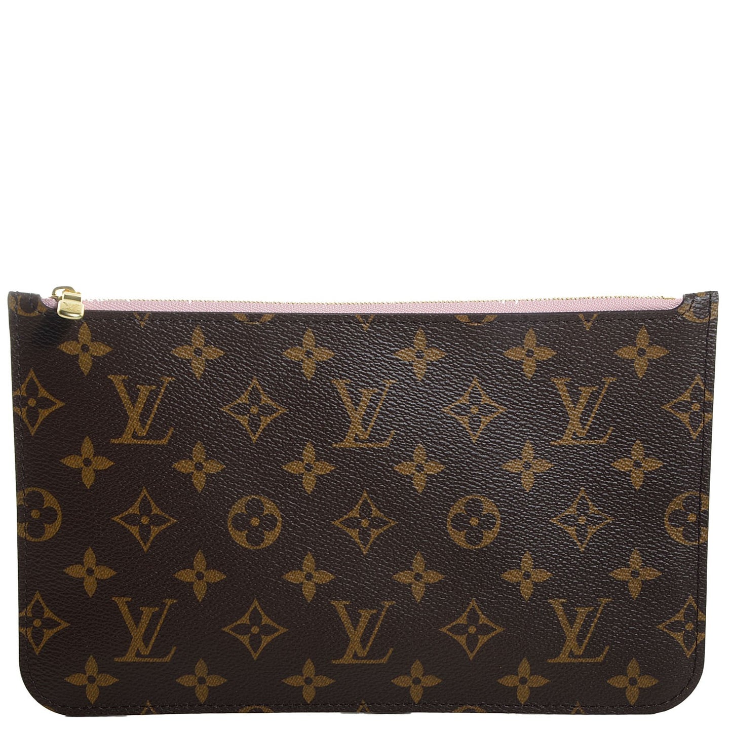 Monogram Neverfull MM GM Pochette Rose Ballerine
