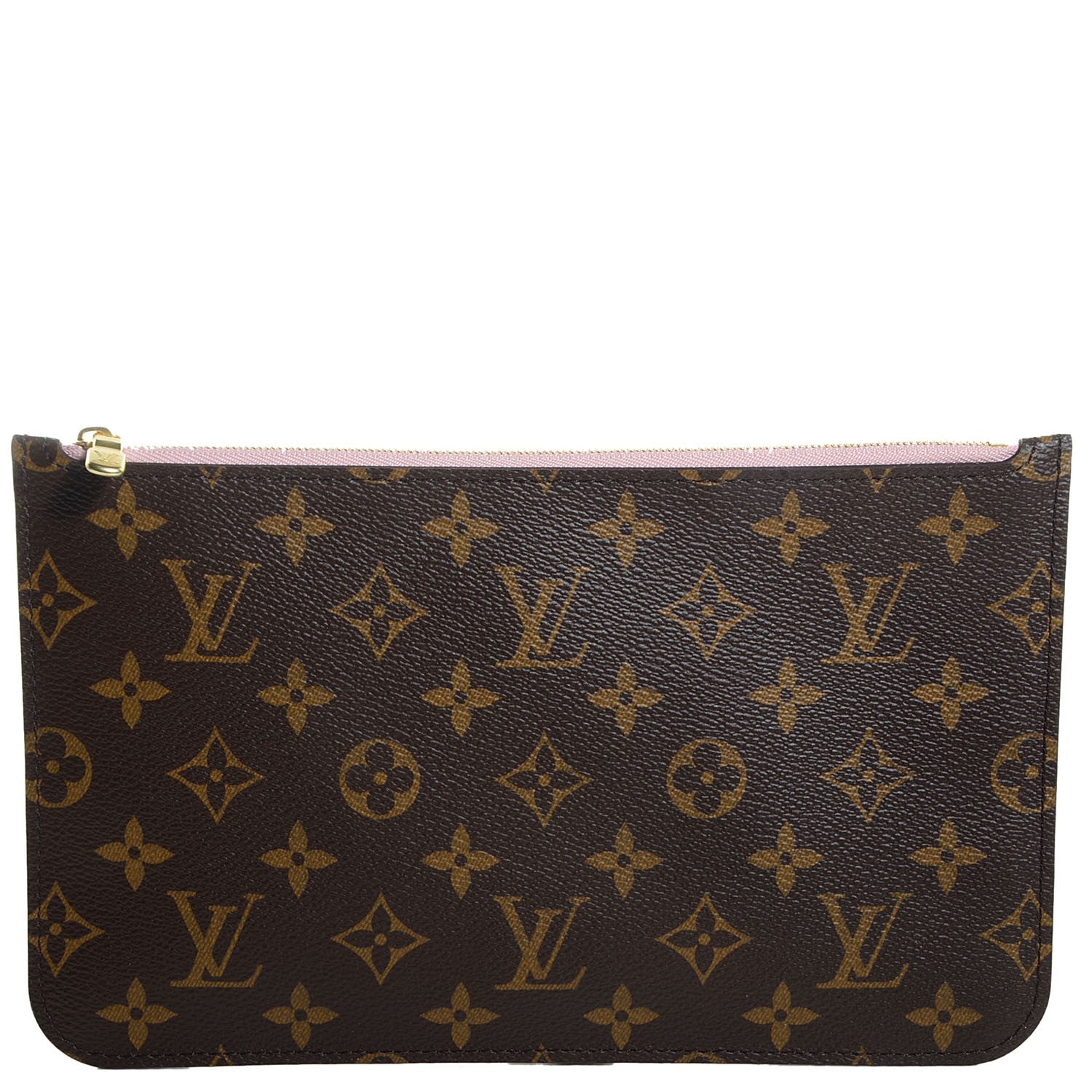 Louis Vuitton Monogram Neverfull MM GM Pochette Rose Ballerine 1 of 9