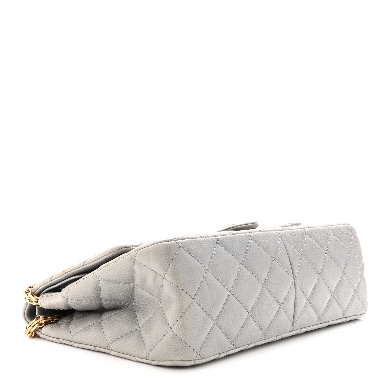 Chanel Caviar Quilted 2.55 Reissue 226 Flap Light Grey 4 of 13