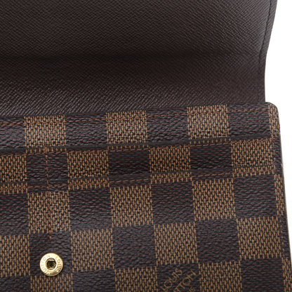 Louis Vuitton Damier Ebene Sarah Wallet NM 9 of 9
