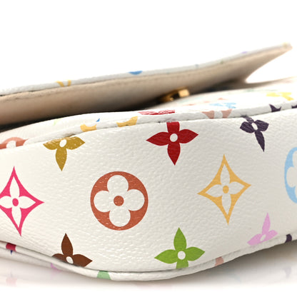 Louis Vuitton LV X TM Monogram Multicolor Ivy Wallet On Chain White 8 of 13