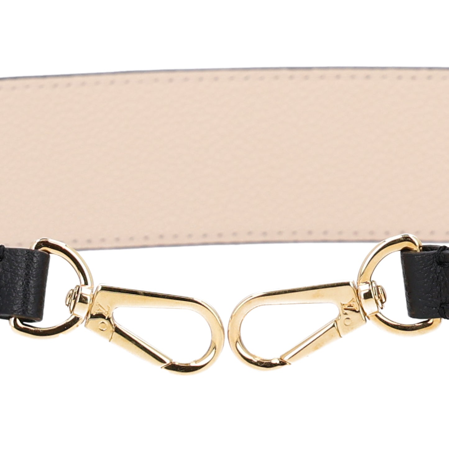 Empreinte Monogram Bandouliere Shoulder Strap Black Beige