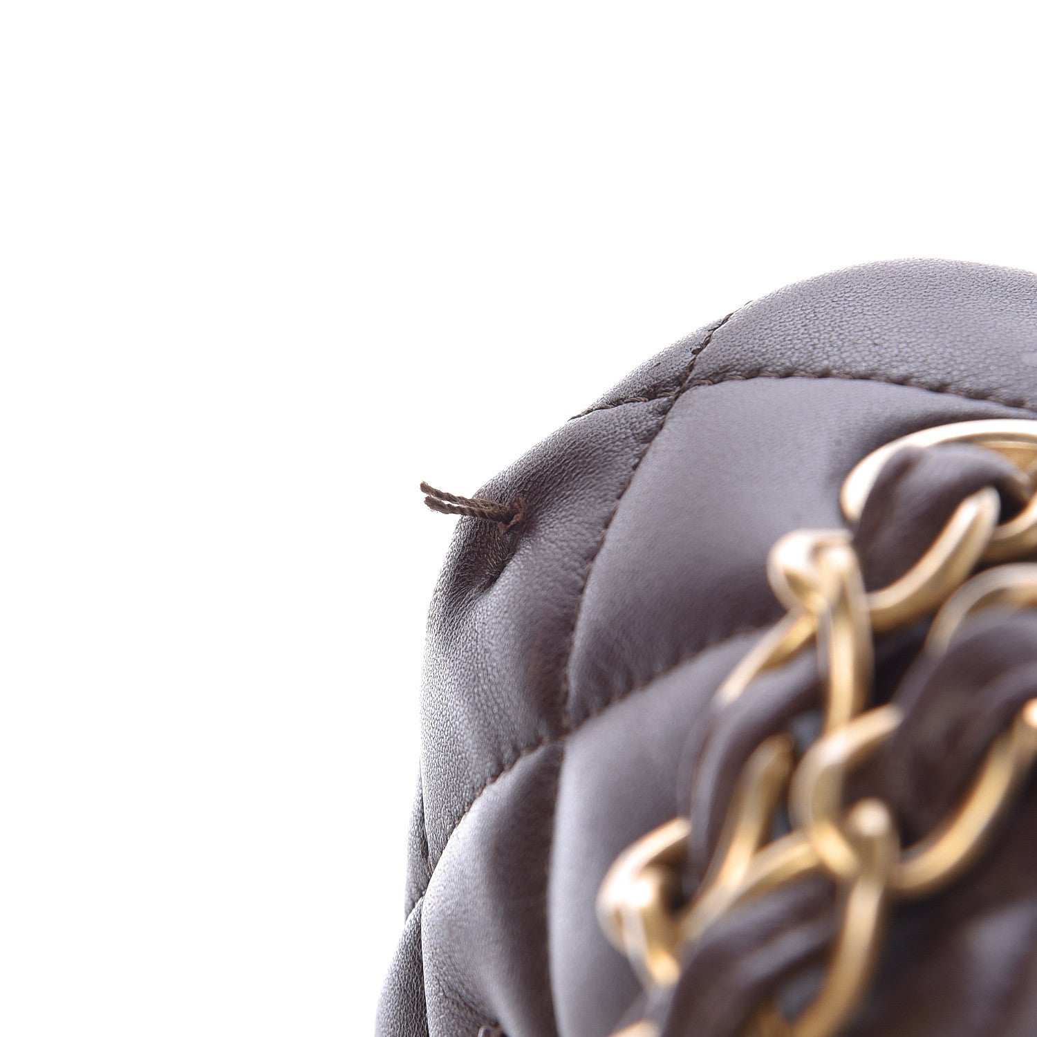 Chanel Lambskin Quilted Jumbo Single Flap Dark Brown 12 of 12