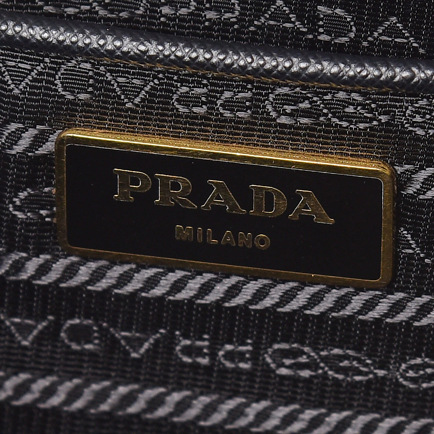 Prada Saffiano Lux Large Promenade Tote Black 8 of 9
