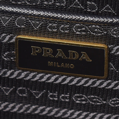 Prada Saffiano Lux Large Promenade Tote Black 8 of 9