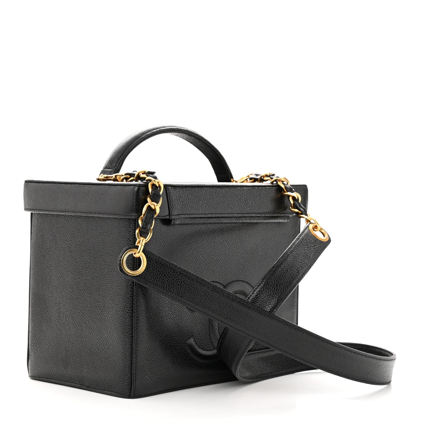 Caviar Vanity Train Case Black