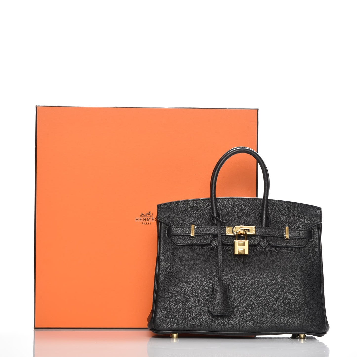 Togo Birkin 25 Black