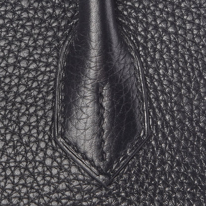Hermes Taurillon Clemence Birkin 30 Black 35 of 70