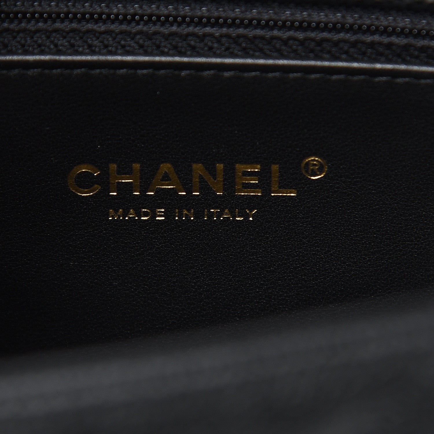 Chanel Caviar Lizard Embossed Quilted Small Coco Handle Flap Black 6 of 10