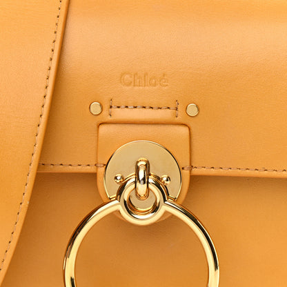 Chloe Calfskin Small Tess Bag Burning Camel 7 of 10