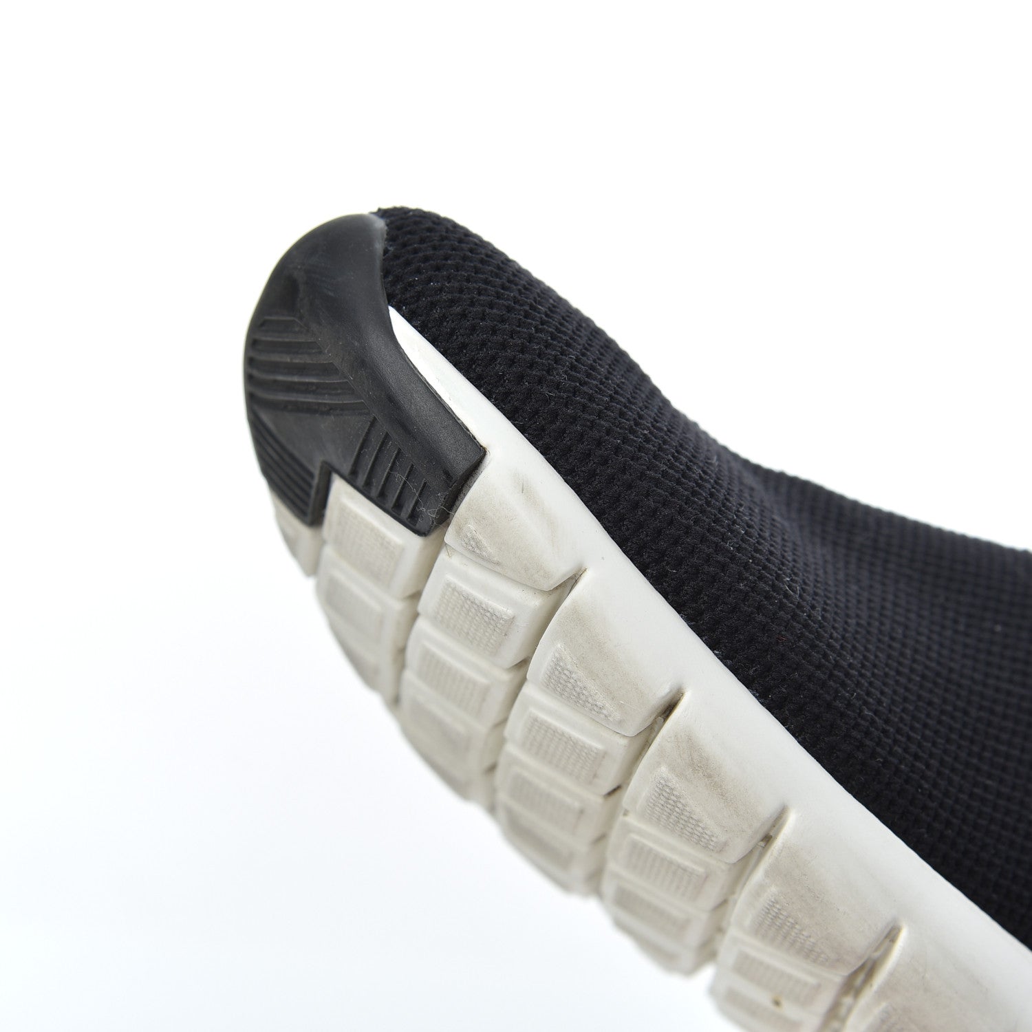 Louis Vuitton Stretch Fabric LV Black Heart Sock Sneaker 39 Black 17 of 18