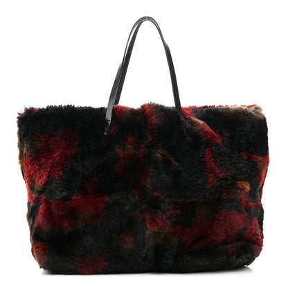 Fendi Fur Medium Shopping Tote Multicolor 1 of 9