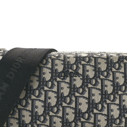 Christian Dior Oblique Roller Messenger Bag Blue 7 of 9