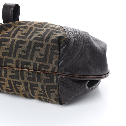 Fendi Zucca Nappa Nuvolata Vitello Tortuga Spy Tobacco Moro 8 of 8