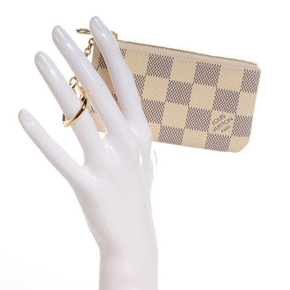 Louis Vuitton Damier Azur Key Pouch 2 of 8