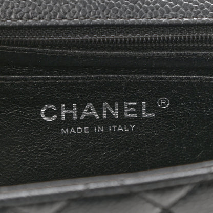 Chanel Caviar Quilted Mini Square Flap Black 6 of 11