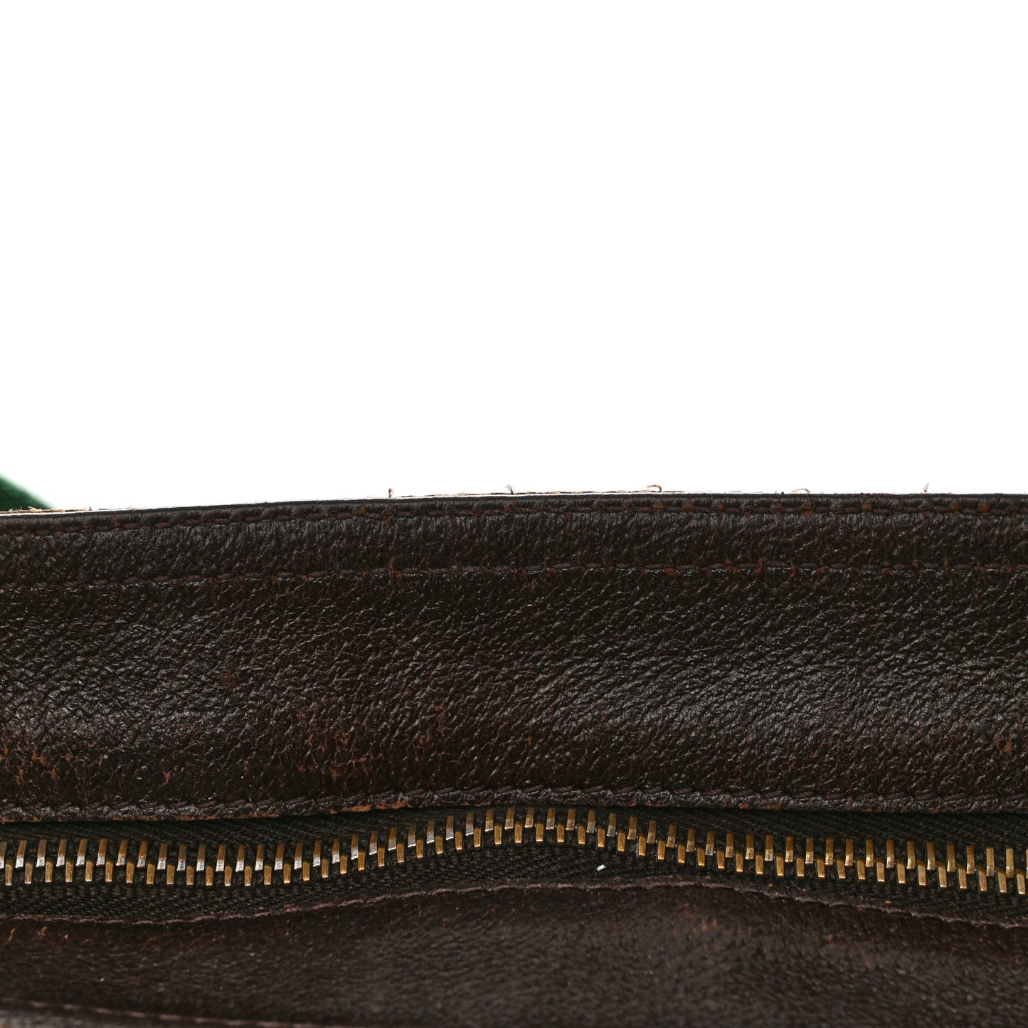 Monogram Web Medium Double Pocket Messenger Bag Dark Brown