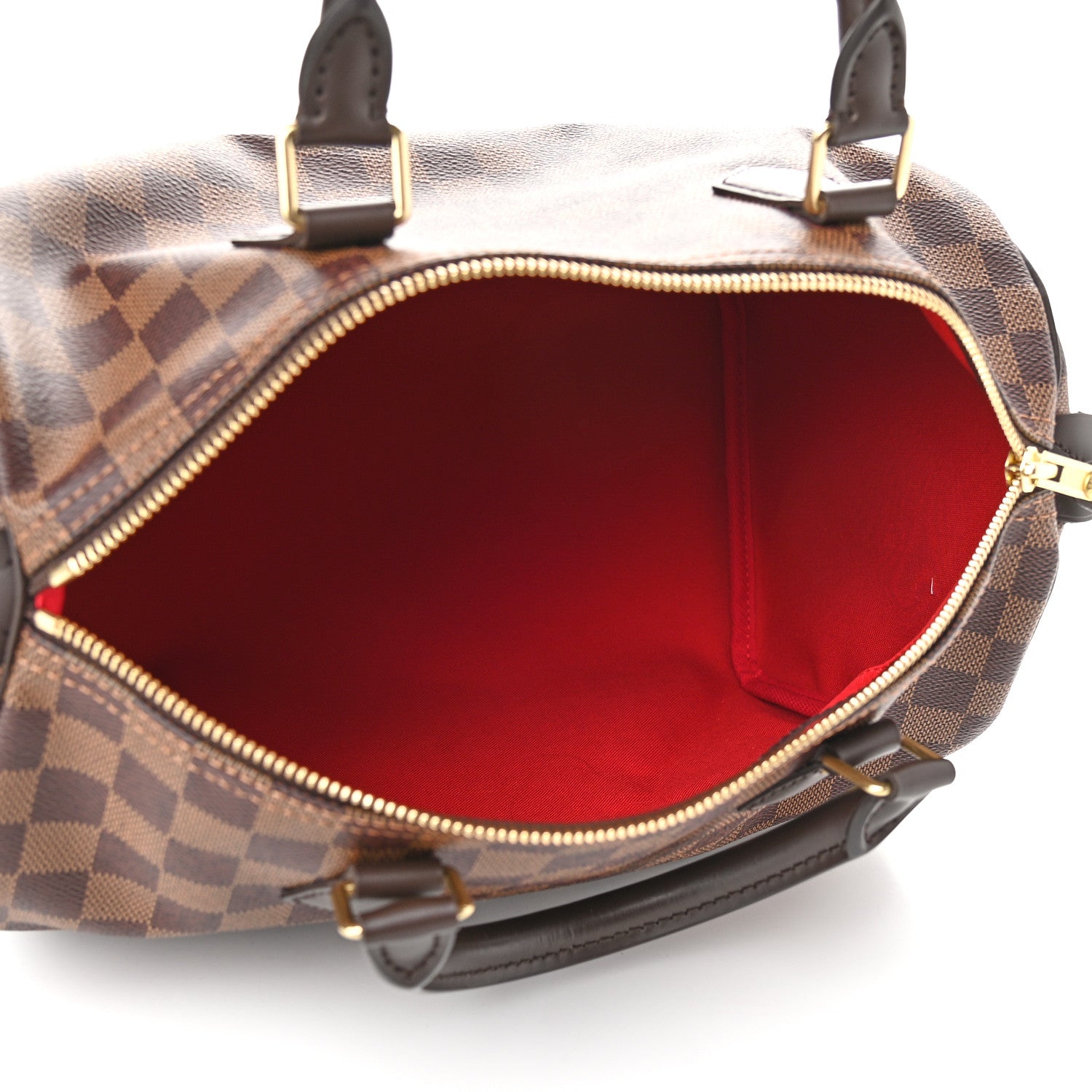 Louis Vuitton Damier Ebene Speedy 30 5 of 8