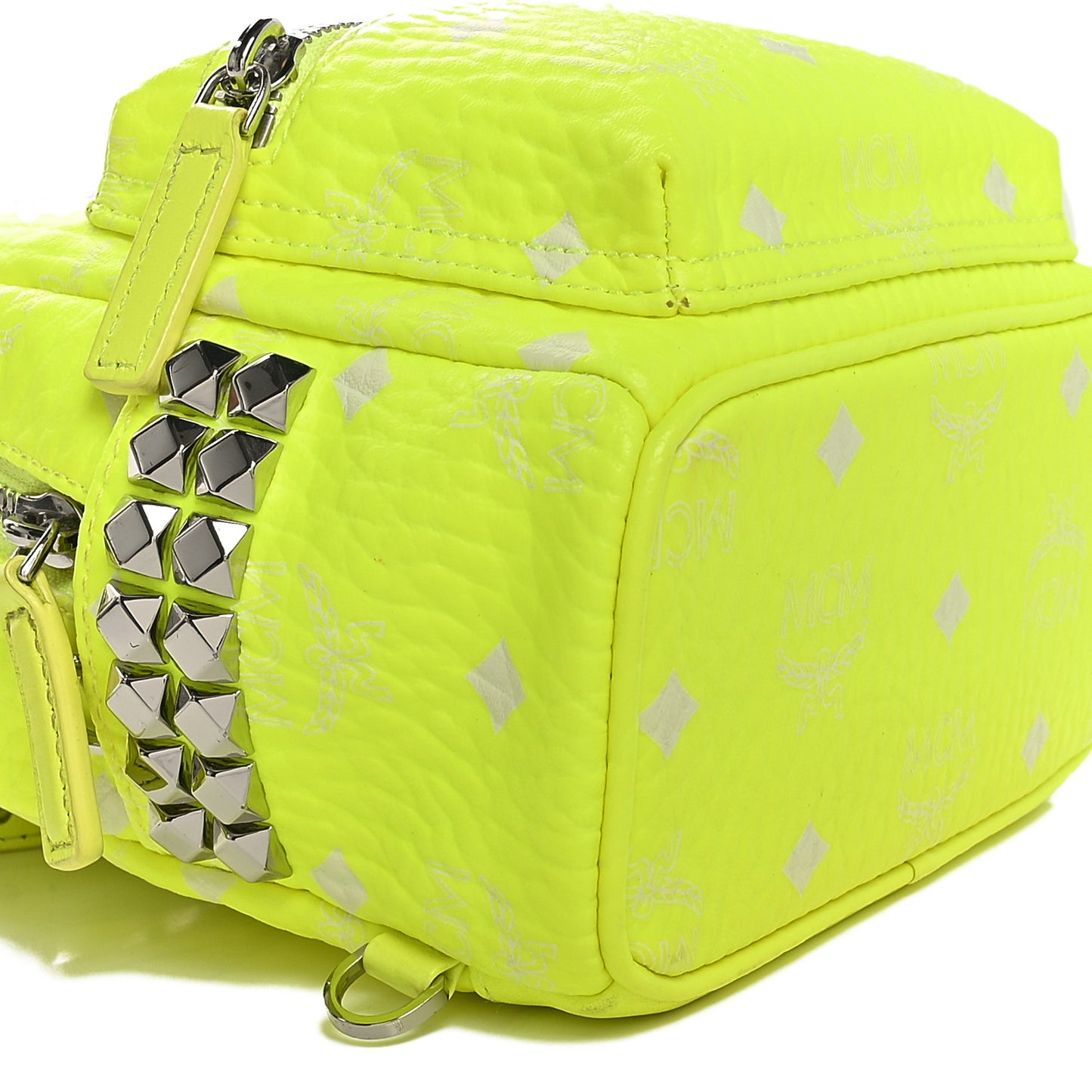 Visetos Side Stud X-Mini Stark Bebe Boo Backpack Neon Yellow